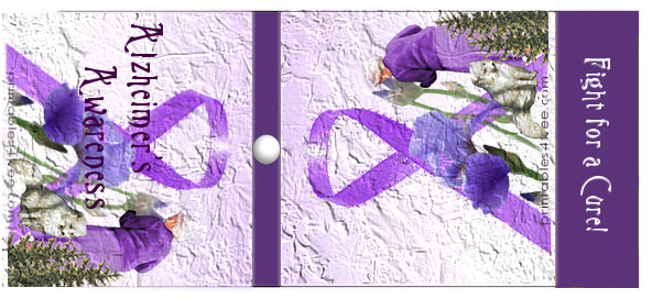 alzheimer s awareness water bottle label