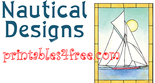 Nautical Designs to color